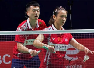 Zheng Si Wei/Huang Ya Qiong crash out of the 2021 BWF World Championships.
