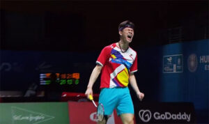 Lee Zii Jia is set to play Hans-Kristian Solberg Vittinghus in the 2021 BWF World Championships third round.