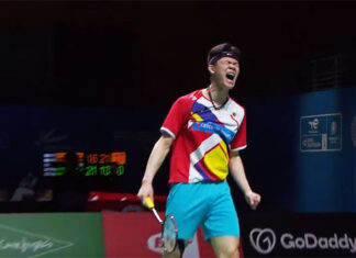 Lee Zii Jia is set to play Hans-Kristian Solberg Vittinghus in the 2021 BWF World Championships third round.