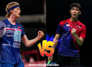 Anders Antonsen Faces Loh Kean Yew in 2021 BWF World Championships semis. (photo: AFP)