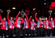 Indonesian Thomas Cup Team Receives USD $703k Bonus from the Government. (photo: Shi Tang/Getty Images)