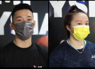 Chan Peng Soon/Valeree Siow get ready for the 2022 India Open. (photo: BAM)