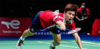Shi Yuqi is struggling to get back his pre-injury form. (photo: Shi Tang/Getty Images)
