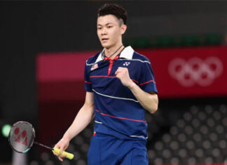 Lee Zii Jia gives Malaysia an extra boost at the 2022 Badminton Asia Team Championships (BATC). (photo: Shi Tang/Getty Images)