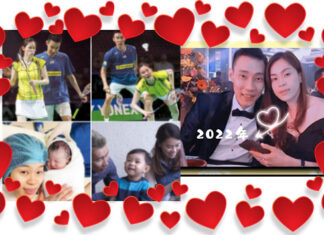 Wish Lee Chong Wei and Wong Mew Choo eternal love, good health, and happiness forever! (photo: Lee Chong Wei and Wong Mew Choo's Facebook/Instagram)