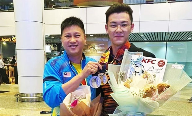 Lee Zii Jia appoints Indra Wijaya as his coach. (photo: Bernama) Lee Zii Jia appoints Indra Wijaya as his coach. (photo: Bernama)