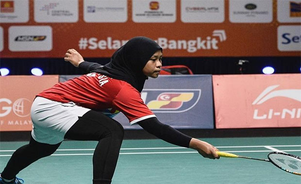 Siti Nurshuhaini is the most improved Malaysian women's player at the 2022 BATC. (photo: Bernama) Siti Nurshuhaini is the most improved Malaysian women's player at the 2022 BATC. (photo: Bernama)