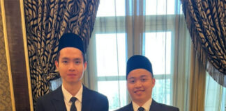 Congratulations to Aaron Chia/Soh Wooi Yik for receiving the Kesatria Mahkota Wilayah (KMW) award. (photo: Aaron Chia's Instagram)