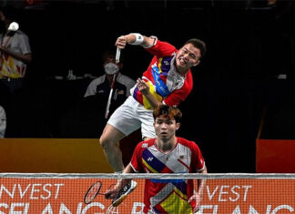 Aaron Chia/Soh Wooi Yik are Malaysia's gold medal hopefuls at the 2024 Olympics. (photo: Bernama)