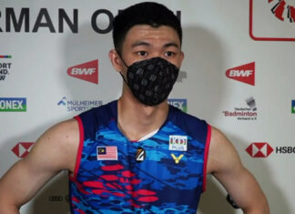 Lee Zii Jia enters the 2022 German Open quarter-finals. (photo: German Badminton)