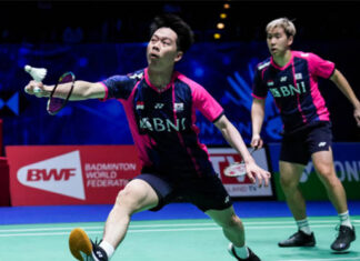 Marcus Fernaldi Gideon/Kevin Sanjaya Sukamuljo Enter In All England Semis. (photo: Shi Tang/Getty Images)
