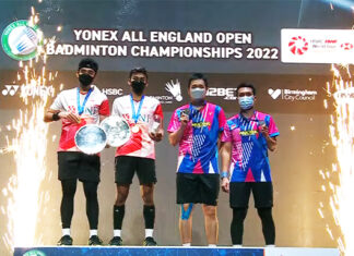Bagas Maulana/Muhammad Shohibul Fikri Win 2022 All England men's doubles title.