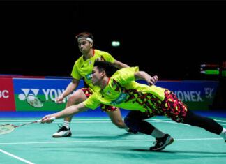 Goh Sze Fei/Nur Izzuddin make the 2022 Swiss Open final. (photo: Shi Tang/Getty Images)