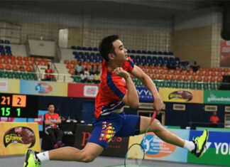 Soong Joo Ven to face Kodai Naraoka of Japan in the 2022 Korea Masters semi-finals. (photo: AFP)
