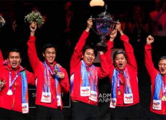 PBSI announces roster for the 2022 Thomas & Uber Cup Finals. (photo: Shi Tang/Getty Images)