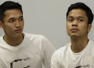 Jonathan Christie (L) and Anthony Sinisuka Ginting to spearhead Indonesia's challenge at the 2022 Badminton Asia Championships. (photo: Bola.com/Vitalis Yogi Trisna)