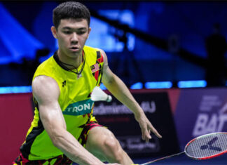 Lee Zii Jia most likely won't be playing in the tie between Malaysia and USA on Tuesday. (photo: Shi Tang/Getty Images)