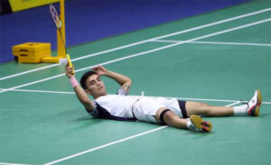 Lakshya Sen is undoubtedly the rising badminton star for the new decade. (photo: Shi Tang/Getty Images)