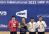 Congratulations to Cheah Liek Hou for winning the 2022 Fazza Dubai Para-Badminton International. (photo: Cheah Liek Hou's Instagram)