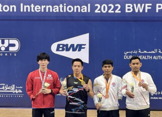 Congratulations to Cheah Liek Hou for winning the 2022 Fazza Dubai Para-Badminton International. (photo: Cheah Liek Hou's Instagram)