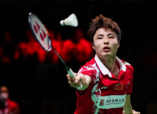 We hope the Chinese Badminton Association would lift the one-year suspension on Shi Yuqi as soon as possible. (photo: Shi Tang/Getty Images)
