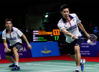 Goh V Shem/Tan Wee Kiong eyes a strong finish at the 2022 World Championships. (photo: Shi Tang/Getty Images)