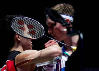 Lee Zii Jia to play Viktor Axelsen in the 2022 Indonesia Open semi-finals. (photo: Shi Tang/Getty Images)