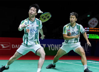 Kevin Sukamuljo/Marcus Gideon withdraw from 2022 Malaysia Open, 2022 Malaysia Masters & 2022 Singapore Open. (photo: Shi Tang/Getty Images)