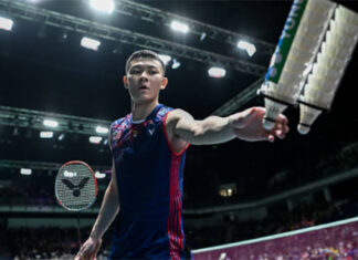 Lee Zii Jia is known as one of the calmest badminton players in the world. (photo: Shi Tang/Getty Images)