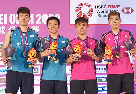 Man Wei Chong/Tee Kai Wun see off Olympic champs Lee Yang/Wang Chi-Lin for the Taipei Open title.