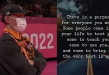 Hendrawan's act of kindness has brightened Samuel Ricketts' day. (photo: Hendrawan's Instagram, YouTube)