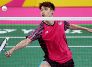 Ng Tze Yong to lead Malaysia's challenge against England in the 2022 Commonwealth Games Mixed Team semi-finals. (photo: Stephen Pond/Getty Images)
