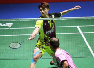 Ng Tze Yong is showing great potential to become the next top men's singles player. (photo: AFP/Getty Images)