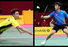 Ng Tze Yong to clash with Loh Kean Yew in 2022 Commonwealth Games men's singles quarter-finals. (photo: AFP)