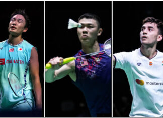 Kento Momota, Lee Zii Jia & Lakshya Sen crash out of the 2022 Japan Open. (photo: AFP)