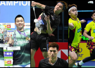 Aaron Chia/Soh Wooi Yik, Ong Yew Sin/Teo Ee Yi & Goh Sze Fei/Nur Izzuddin are in the world's top 10. (photo: Shi Tang/Getty Images)