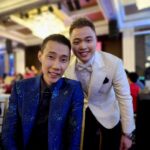 Aaron Chia and Lee Chong Wei. (photo: Facebook)