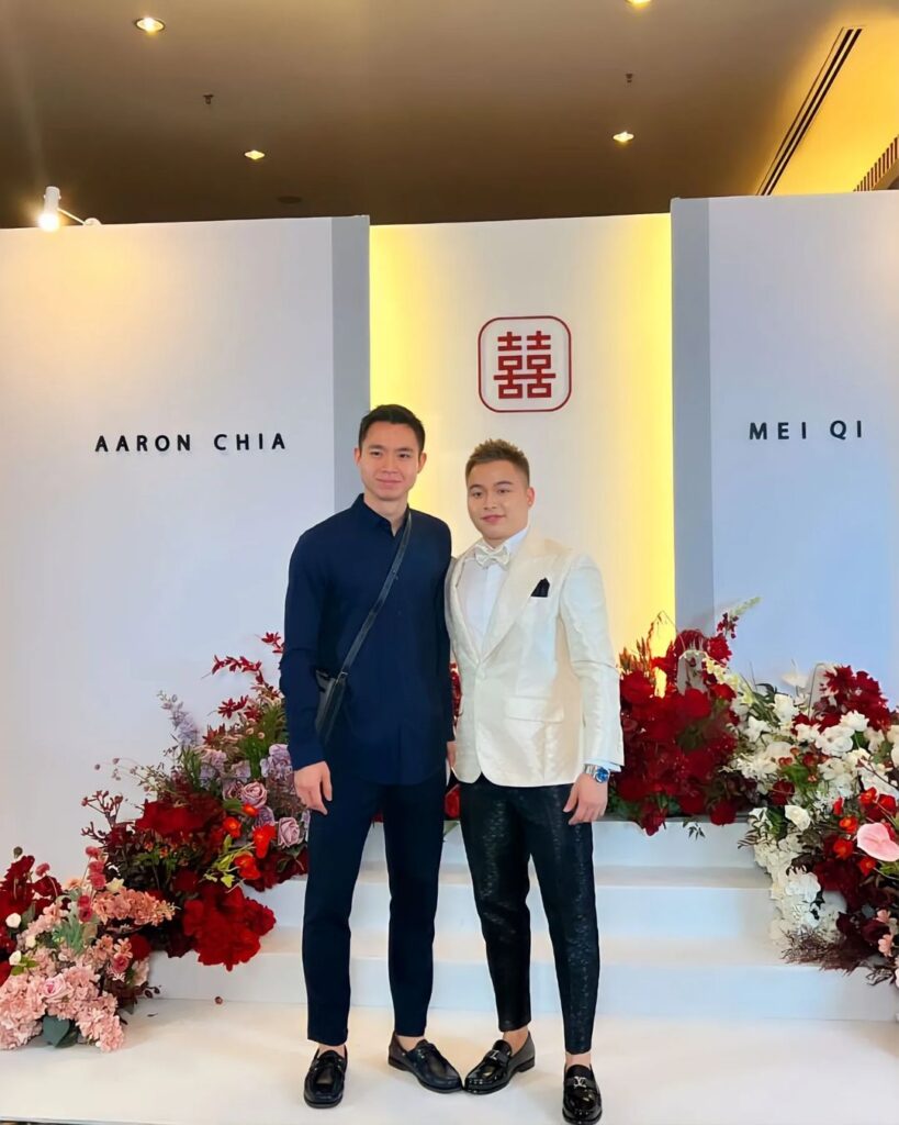 Aaron Chia and Soh Wooi Yik. (photo: Facebook)