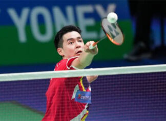 Cheam June Wei advances to the Vietnam Open third round. (photo: AFP)