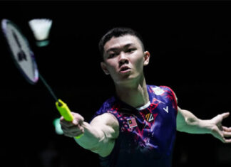Lee Zii Jia enters the 2022 Denmark Open second round. (photo: Shi Tang/Getty Images)
