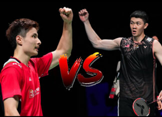 Shi Yuqi to play Lee Zii Jia in the 2022 Denmark Open final. (photo: Shi Tang/Getty Images)