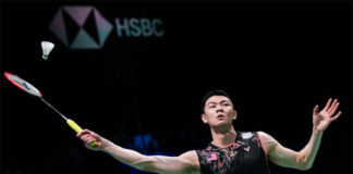 Lee Zii Jia is the new World No. 2 men's singles. (photo: Shi Tang/Getty Images)