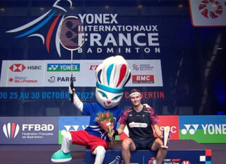 Congratulations to Viktor Axelsen for winning the 2022 French Open.