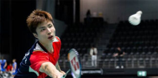 Shi Yu Qi enters the 2022 Australian Open semi-finals. (photo: Xin Hua)