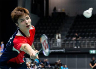 Shi Yu Qi enters the 2022 Australian Open semi-finals. (photo: Xin Hua)