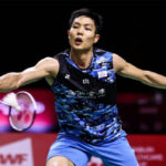Chou Tien Chen faces Anthony Sinisuka Ginting in Hylo Open final. (photo: Shi Tang/Getty Images)