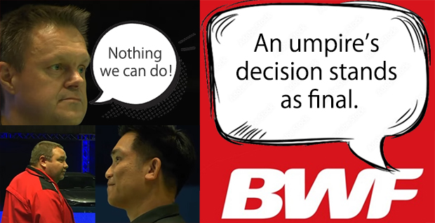Absolutely speechless about the ass-covering statement from BWF. (photo: BWF and Internet) Absolutely speechless about the ass-covering statement from BWF. (photo: BWF and Internet)