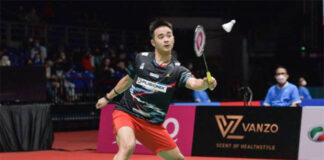 Soong Joo Ven enters the Malaysia International Challenge third round. (photo: Xinhua)