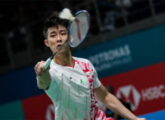 Loh Kean Yew seems to have regained the form which propelled him to win the 2021 World Championships. (photo: Shi Tang/Getty Images)