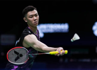 Lee Zii Jia to play Li Shi Feng in the 2023 India Open second round. (photo: Shi Tang/Getty Images)